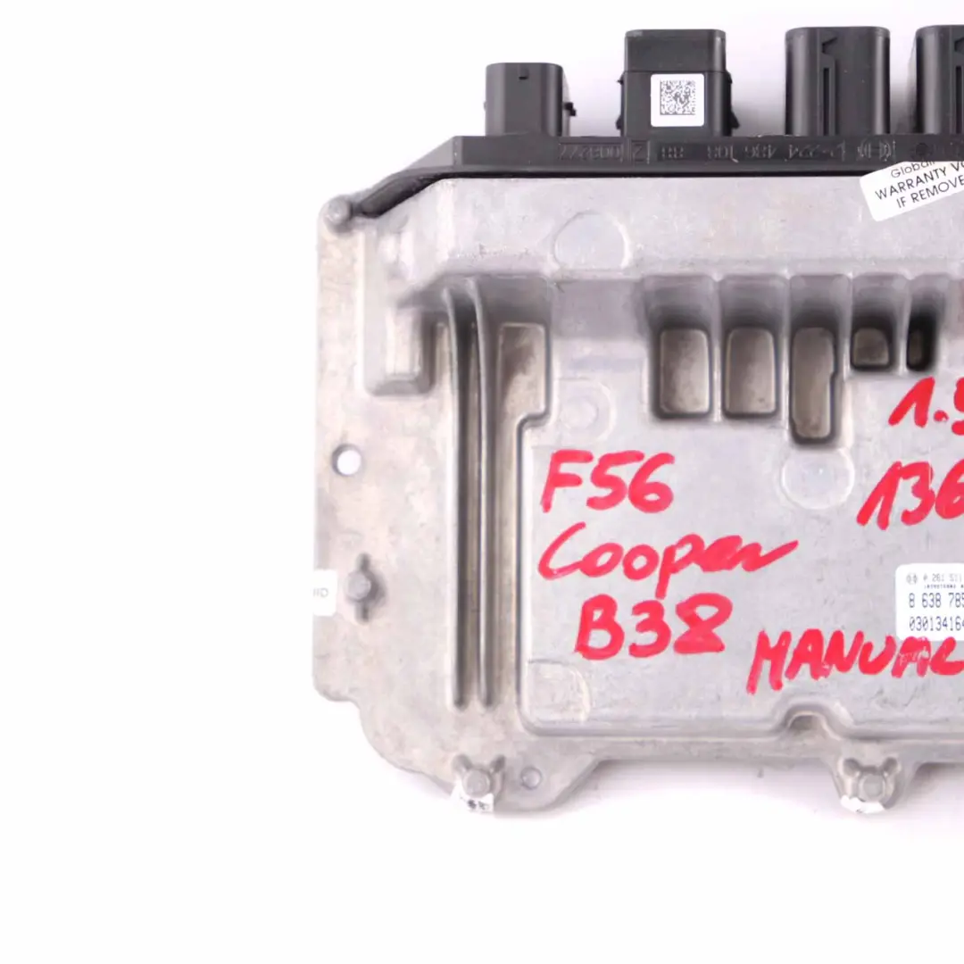 136HP Petrol B38 Engine Control ECU DME Manual to Mini Cooper F56 with Part number 8638785 Mini Cooper F56 136HP Petrol B38 Engine Control ECU DME Manual - SKU 8638785 - Part number 8638785