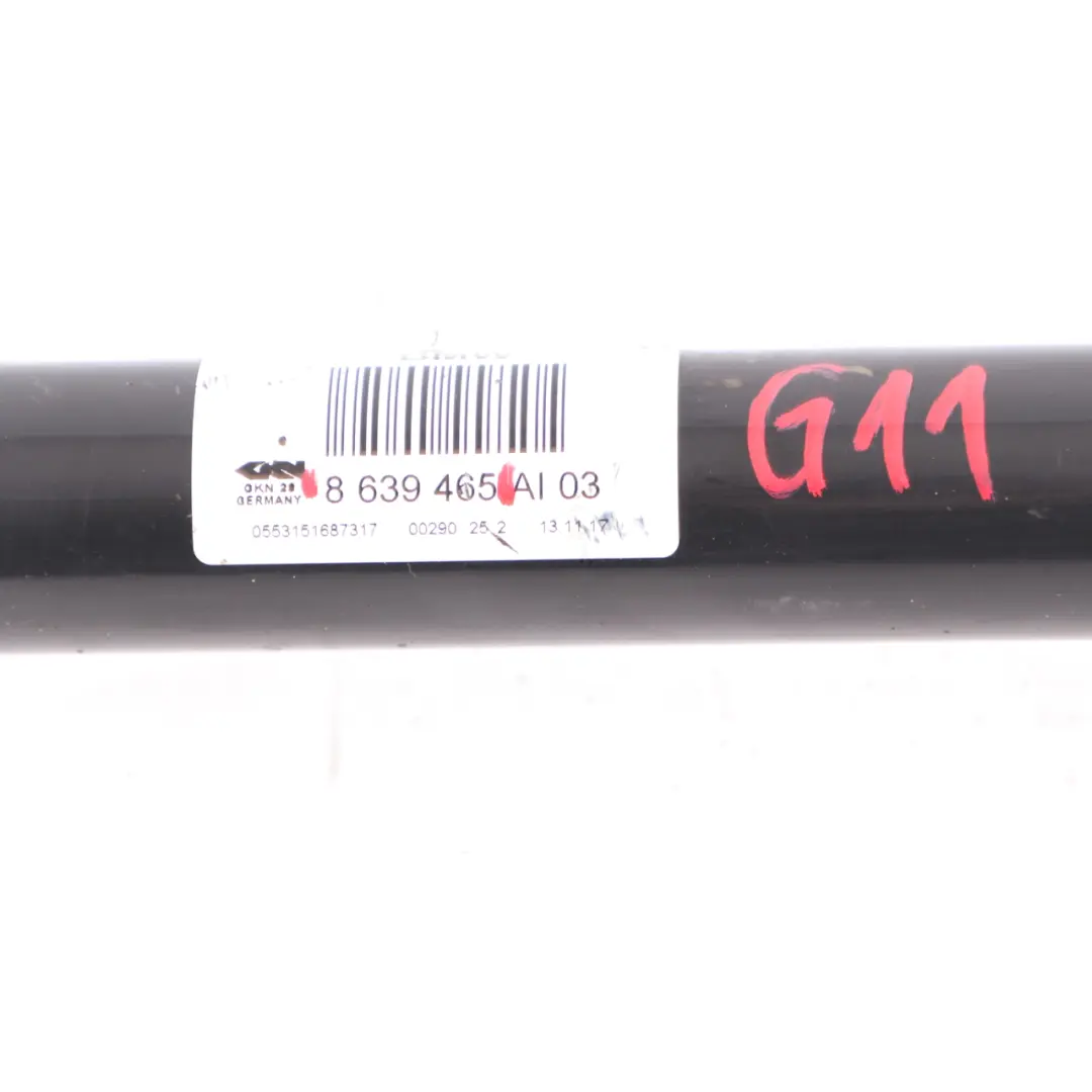 Shaft BMW G11 Diesel B57 Rear Axle Left N/S Output Shaft to Drive with Part number 8639465 Drive Shaft BMW G11 Diesel B57 Rear Axle Left N/S Output Shaft - SKU 8639465 - Part number 8639465