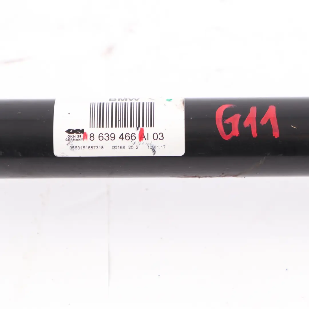 B57 Drive Shaft Rear Axle Right O/S Output Shaft to BMW G11 Diesel with Part number 8639466 BMW G11 Diesel B57 Drive Shaft Rear Axle Right O/S Output Shaft - SKU 8639466 - Part number 8639466