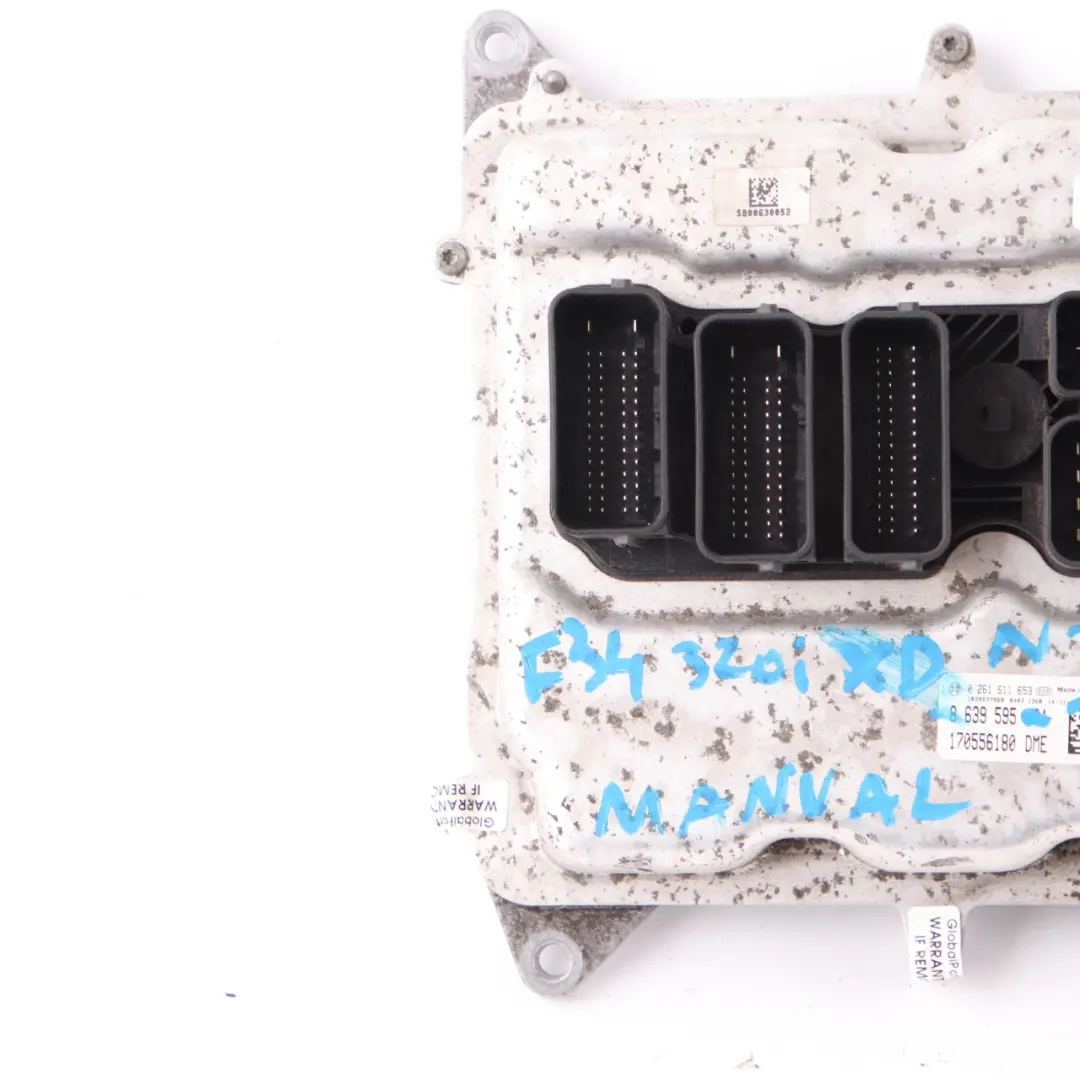 BMW F30 F31 F32 320i 420i N20 xDrive ECU Engine Control Unit DME Manual - SKU 8639595-1 - Part number 8639595