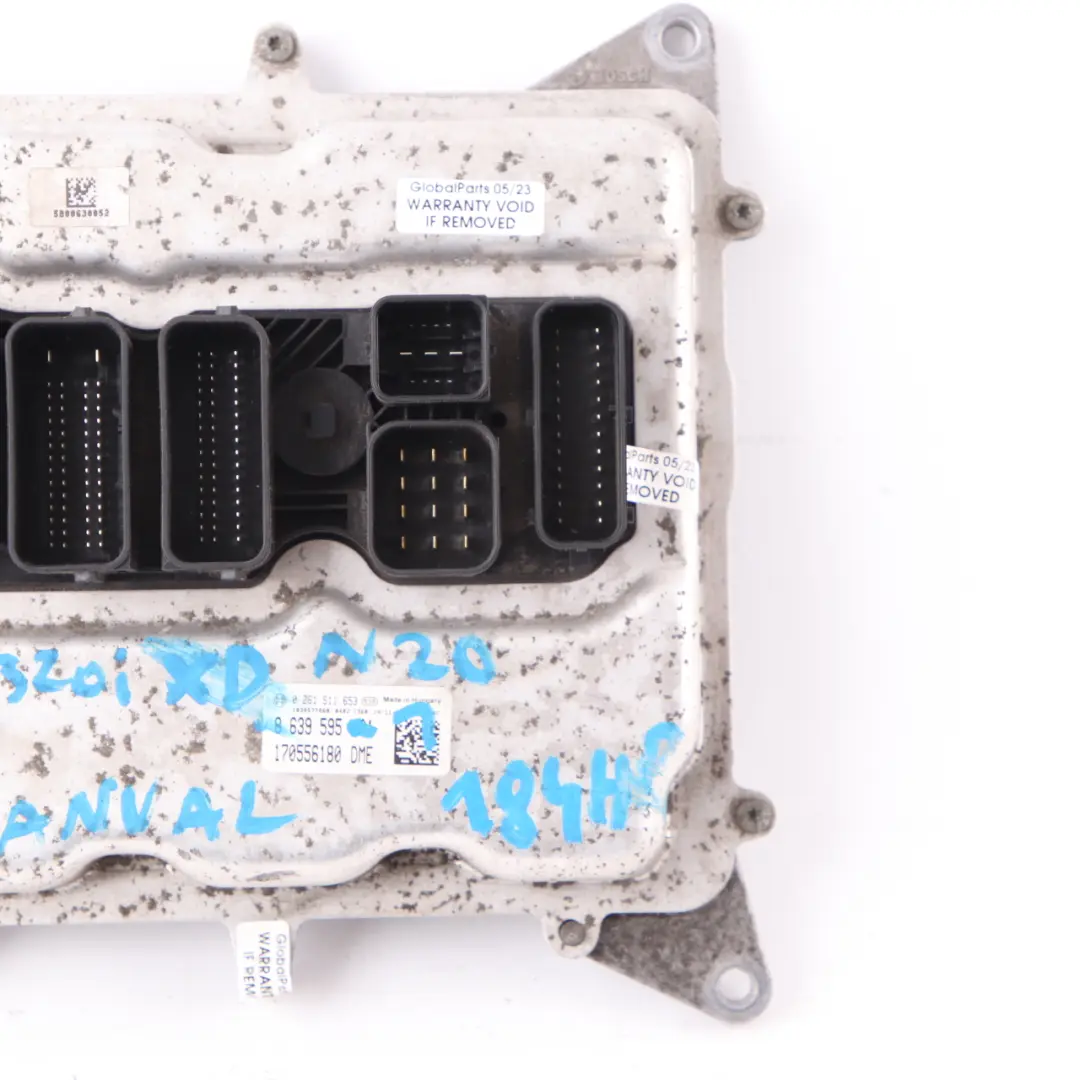 N20 Xdrive ECU Controllo Motore DME Manuale per BMW F30 F31 F32 320I 420I con numero di parte 8639595 BMW F30 F31 F32 320I 420I N20 Xdrive ECU Controllo Motore DME Manuale - SKU 8639595-1 - Numero di parte 8639595