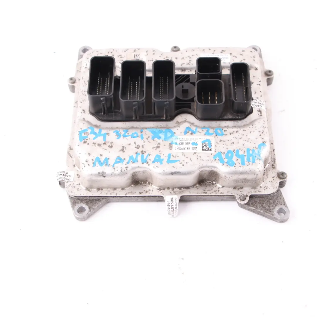 N20 Xdrive ECU Control Del Motor DME Manual para BMW F30 F31 F32 320I 420I con número de pieza 8639595 BMW F30 F31 F32 320I 420I N20 Xdrive ECU Control Del Motor DME Manual - SKU 8639595-1 - Número de pieza 8639595