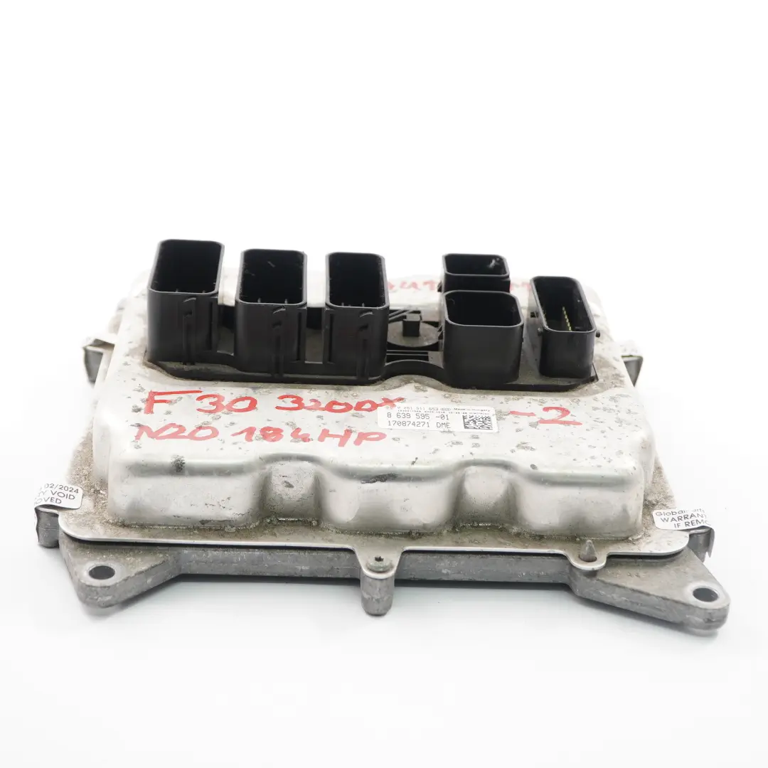 N20 184HP contrôle l'ECU du moteur DME Automatique pour BMW F30 320i F32 420i à propos du numéro de pièce 8639595 BMW F30 320i F32 420i N20 184HP contrôle l'ECU du moteur DME Automatique - SKU 8639595-2 - Numéro de pièce 8639595