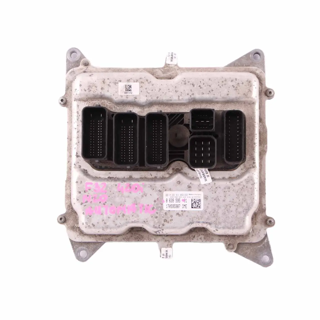 BMW F30 F31 F32 320I 420I N20 ECU Unità Controllo Motore DME 8639595 Automatico
