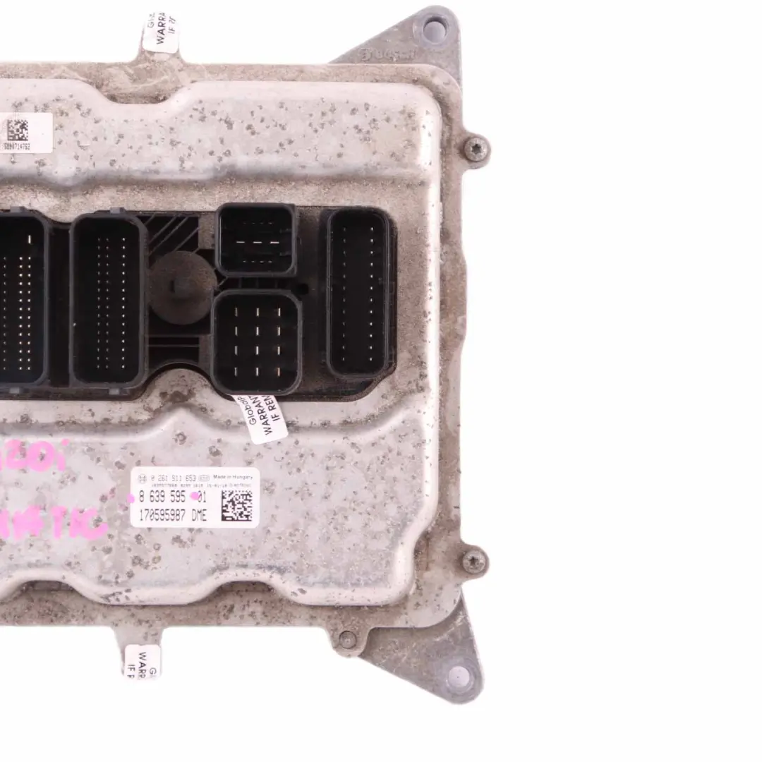 N20 ECU Engine Control Unit DME Automatic to BMW F30 F31 F32 320i 420i with Part number 8639595 BMW F30 F31 F32 320i 420i N20 ECU Engine Control Unit DME Automatic - SKU 8639595 - Part number 8639595