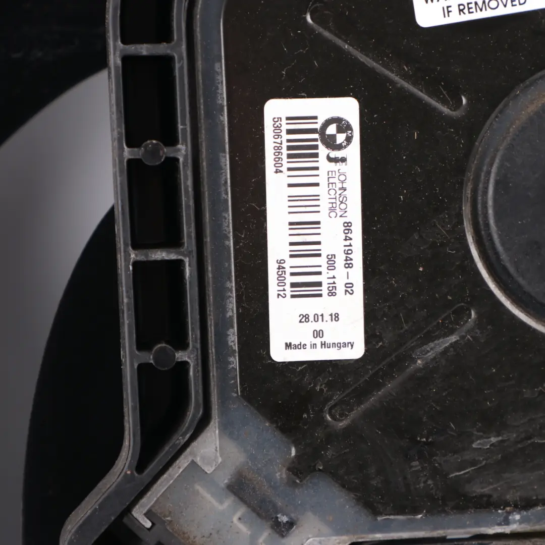 BMW I3 I01 Radiador Motor Refrigeración Unidad Cubierta Ventilador 350 W 8641948 - SKU 8642143 - Número de pieza 8642143
