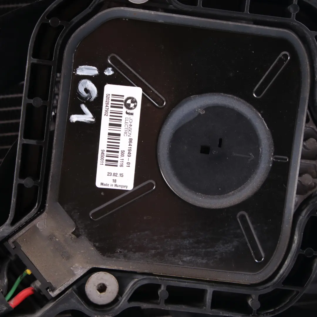 Radiator Pack BMW i3 I01 450W Engine Cooling Coolant Unit Fan Shroud to with Part number 8642144 Radiator Pack BMW i3 I01 450W Engine Cooling Coolant Unit Fan Shroud - SKU 8642144 - Part number 8642144