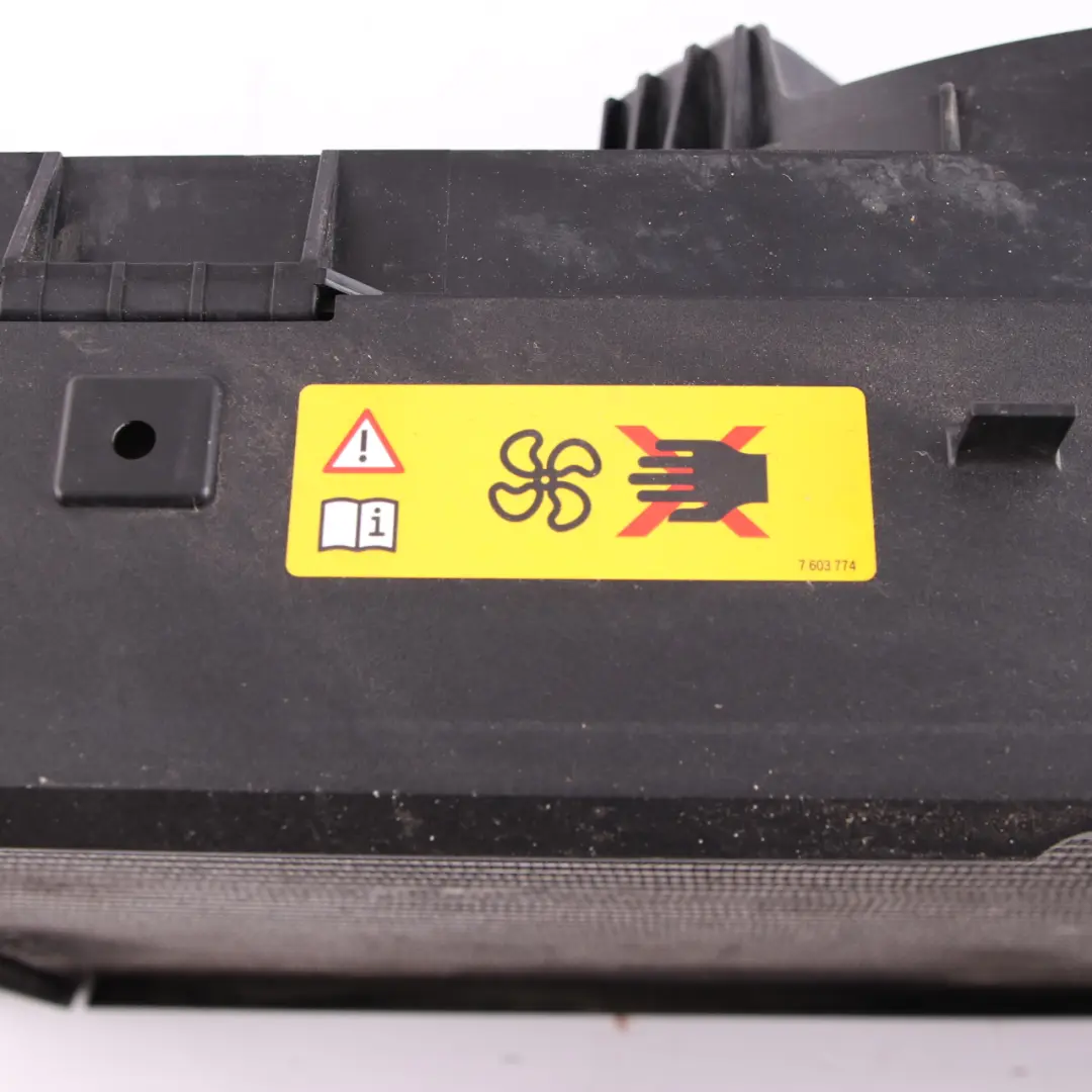 Radiator Pack BMW i3 I01 450W Engine Cooling Coolant Unit Fan Shroud to with Part number 8642144 Radiator Pack BMW i3 I01 450W Engine Cooling Coolant Unit Fan Shroud - SKU 8642144 - Part number 8642144