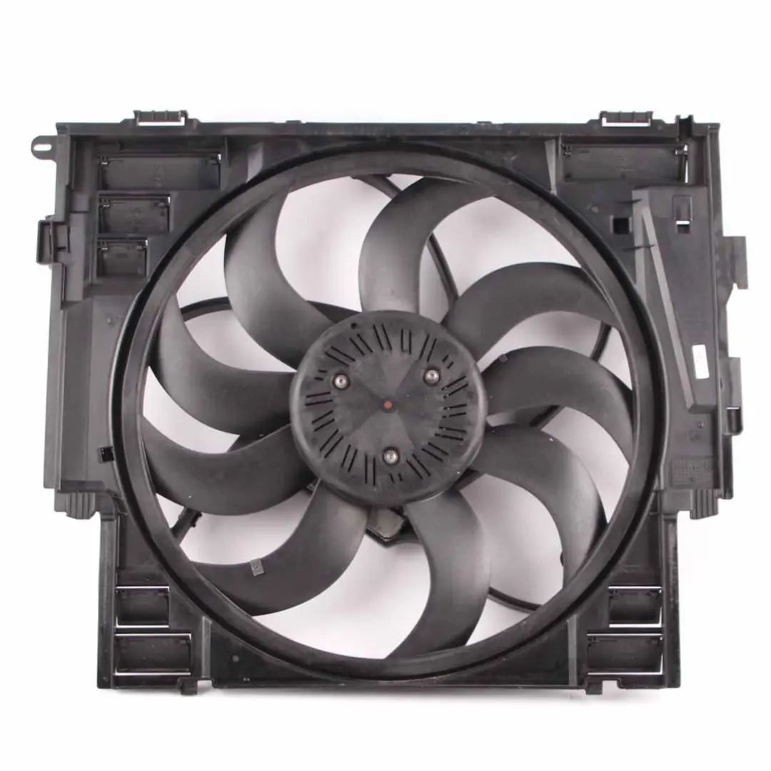 Radiator Fan BMW F10 F11 520i 528i N20 Engine Cooling Shroud Housing to with Part number 8642161 Radiator Fan BMW F10 F11 520i 528i N20 Engine Cooling Shroud Housing - SKU 8642161 - Part number 8642161
