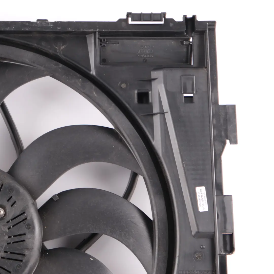 Radiator Fan BMW F10 F11 520i 528i N20 Engine Cooling Shroud Housing to with Part number 8642161 Radiator Fan BMW F10 F11 520i 528i N20 Engine Cooling Shroud Housing - SKU 8642161 - Part number 8642161