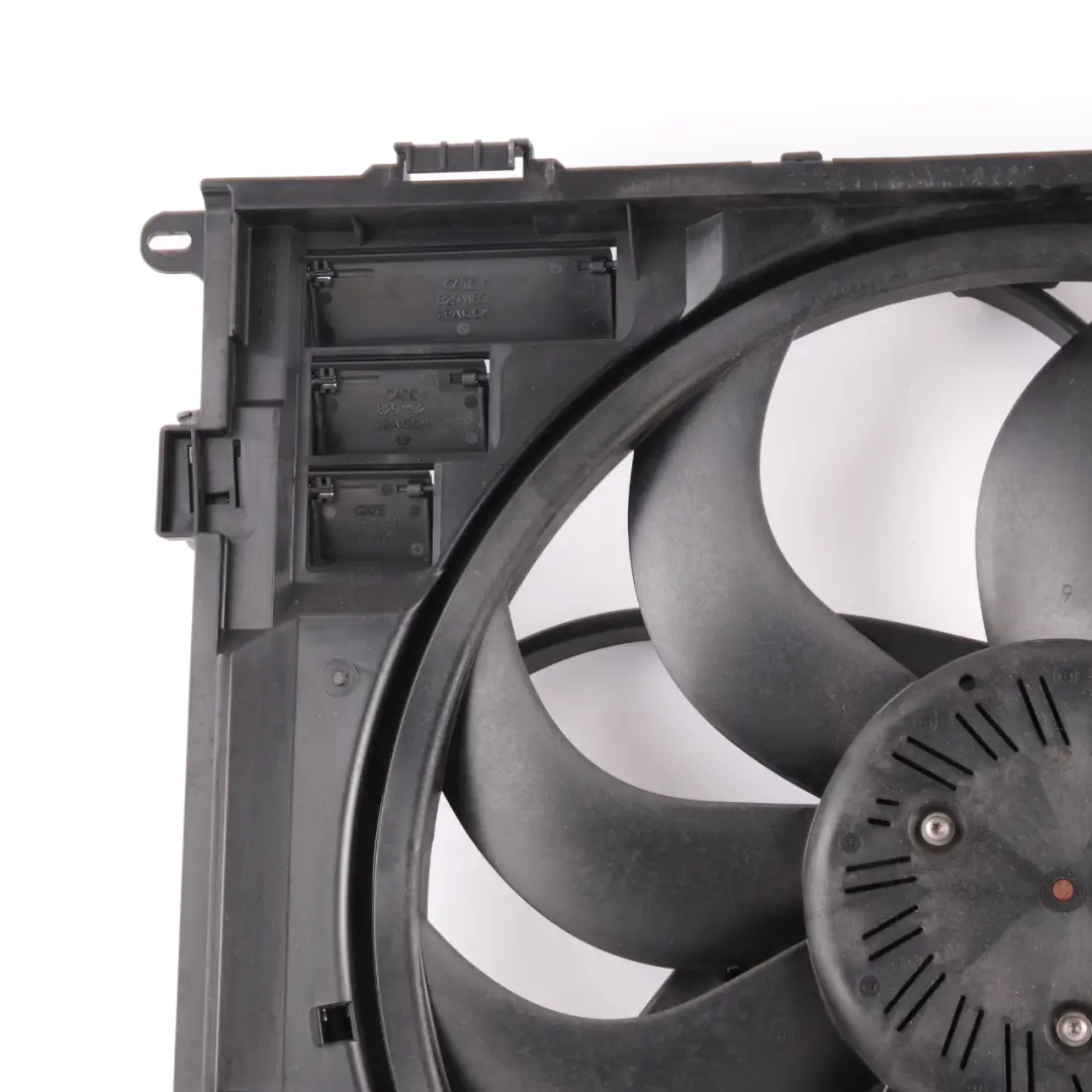 Radiator Fan BMW F10 F11 520i 528i N20 Engine Cooling Shroud Housing to with Part number 8642161 Radiator Fan BMW F10 F11 520i 528i N20 Engine Cooling Shroud Housing - SKU 8642161 - Part number 8642161