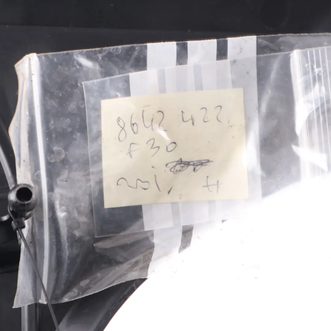 Mudguard Flap Cover Cap Trim Control Unit Box to BMW F30 LCI 330e with Part number 8642422 BMW F30 LCI 330e Mudguard Flap Cover Cap Trim Control Unit Box - SKU 8642422 - Part number 8642422