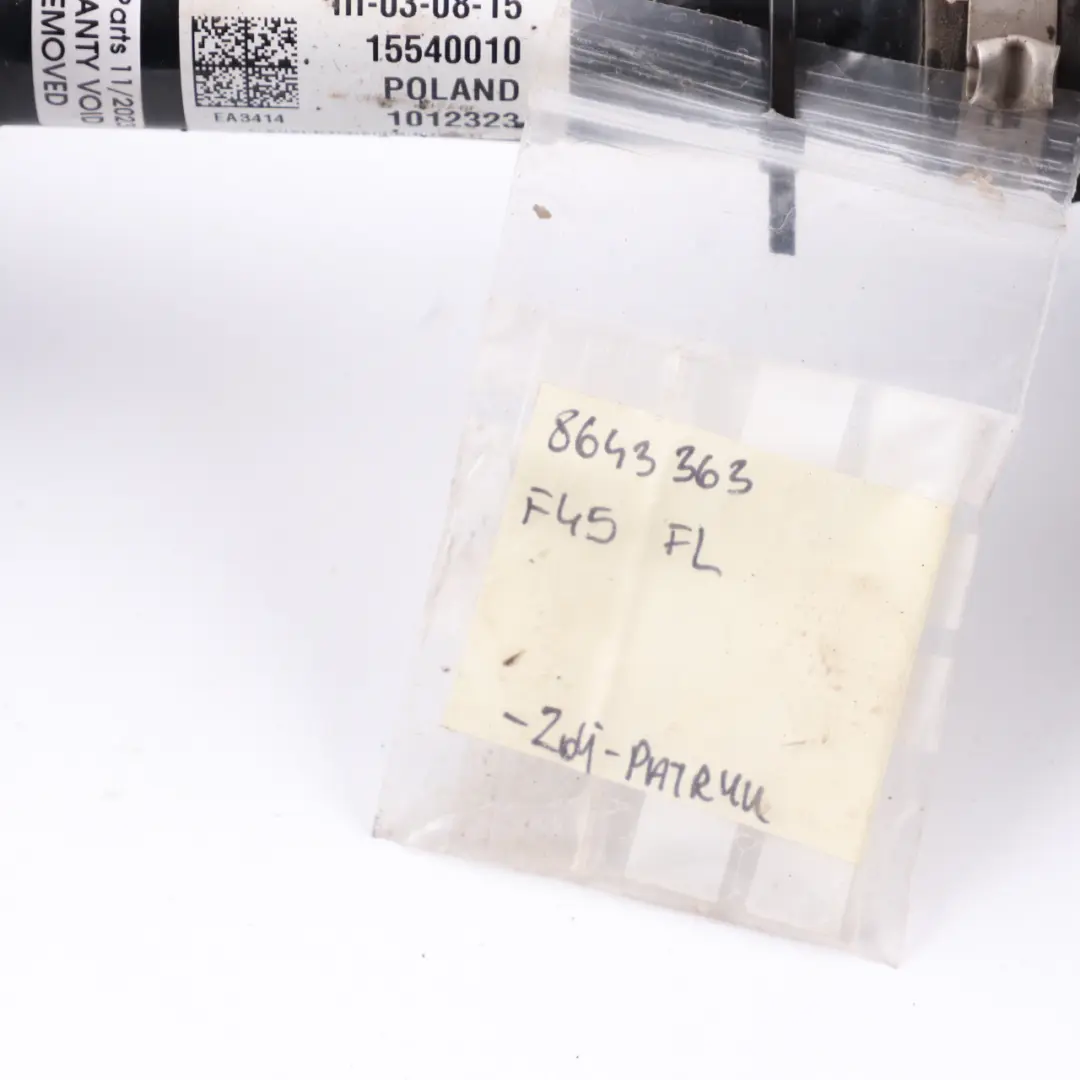 Shaft BMW F40 F45 Mini F54 Driveshaft Output Shaft Front Left N/S to Drive with Part number 8643363 Drive Shaft BMW F40 F45 Mini F54 Driveshaft Output Shaft Front Left N/S - SKU 8643363 - Part number 8643363