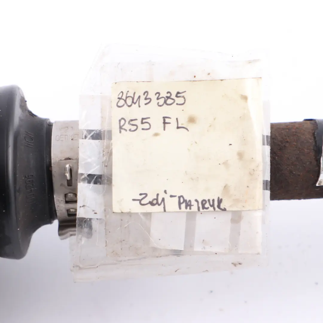 Shaft Mini F55 F56 F57 Output Shaft Front Left N/S Automatic to Drive with Part number 8643385 Drive Shaft Mini F55 F56 F57 Output Shaft Front Left N/S Automatic - SKU 8643385 - Part number 8643385