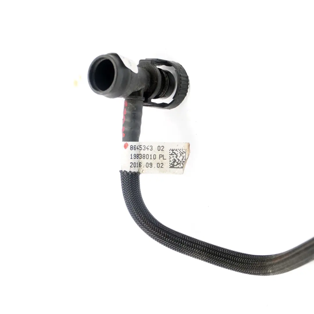  Valve Pipe BMW F20 F30 F32 LCI B48 Oil Separator Crankcase Vent Hose - SKU 8645343 - Part number 8645343