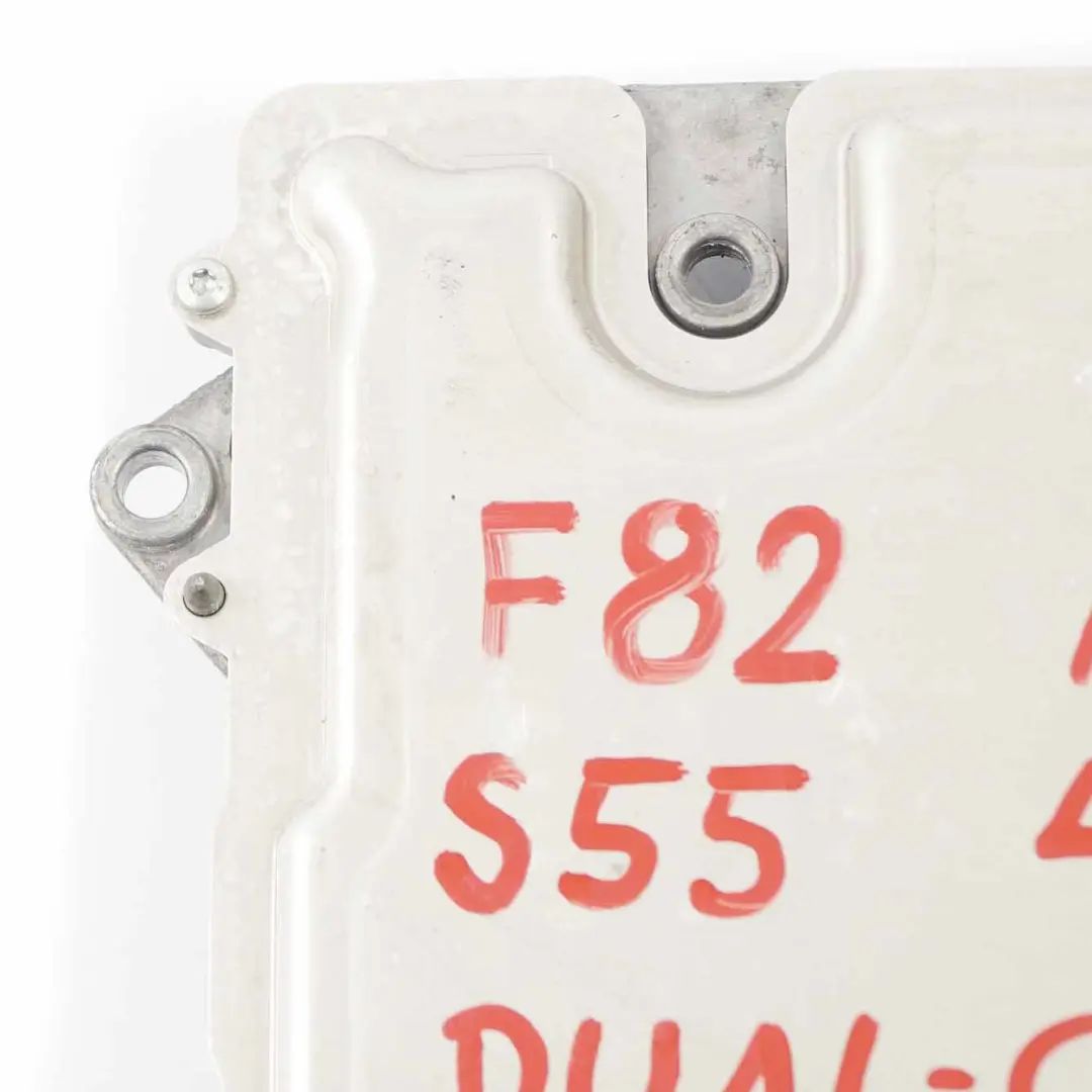 S55 450 HP Unidad Control Motor ECU DME Doble Embrague para BMW F80 M3 F82 M4 con número de pieza 8645445 BMW F80 M3 F82 M4 S55 450 HP Unidad Control Motor ECU DME Doble Embrague - SKU 8645445 - Número de pieza 8645445