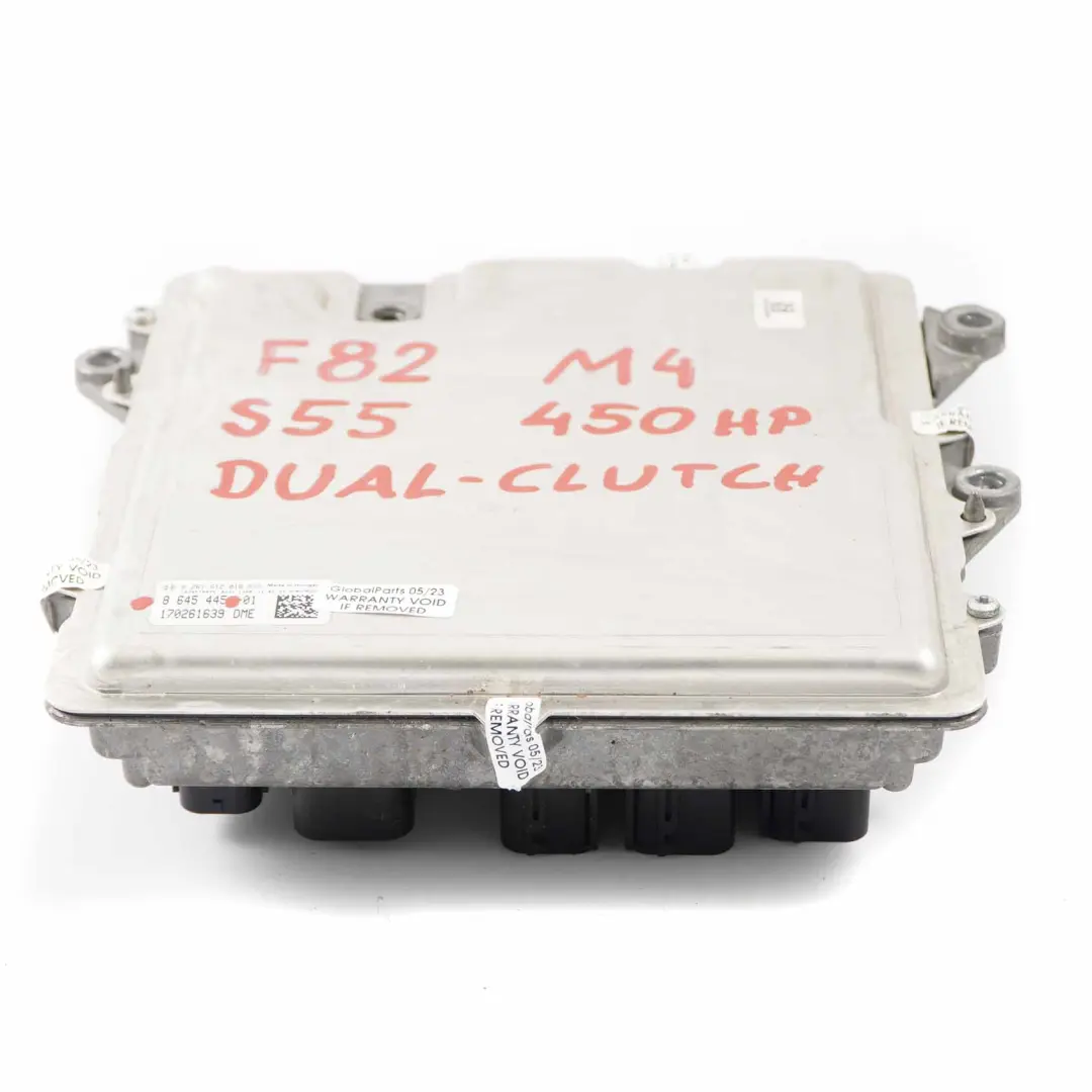 S55 450 HP Engine Control Unit ECU DME Dual Clutch BMW F80 M3 F82 M4 - SKU 8645445 - Part number 8645445