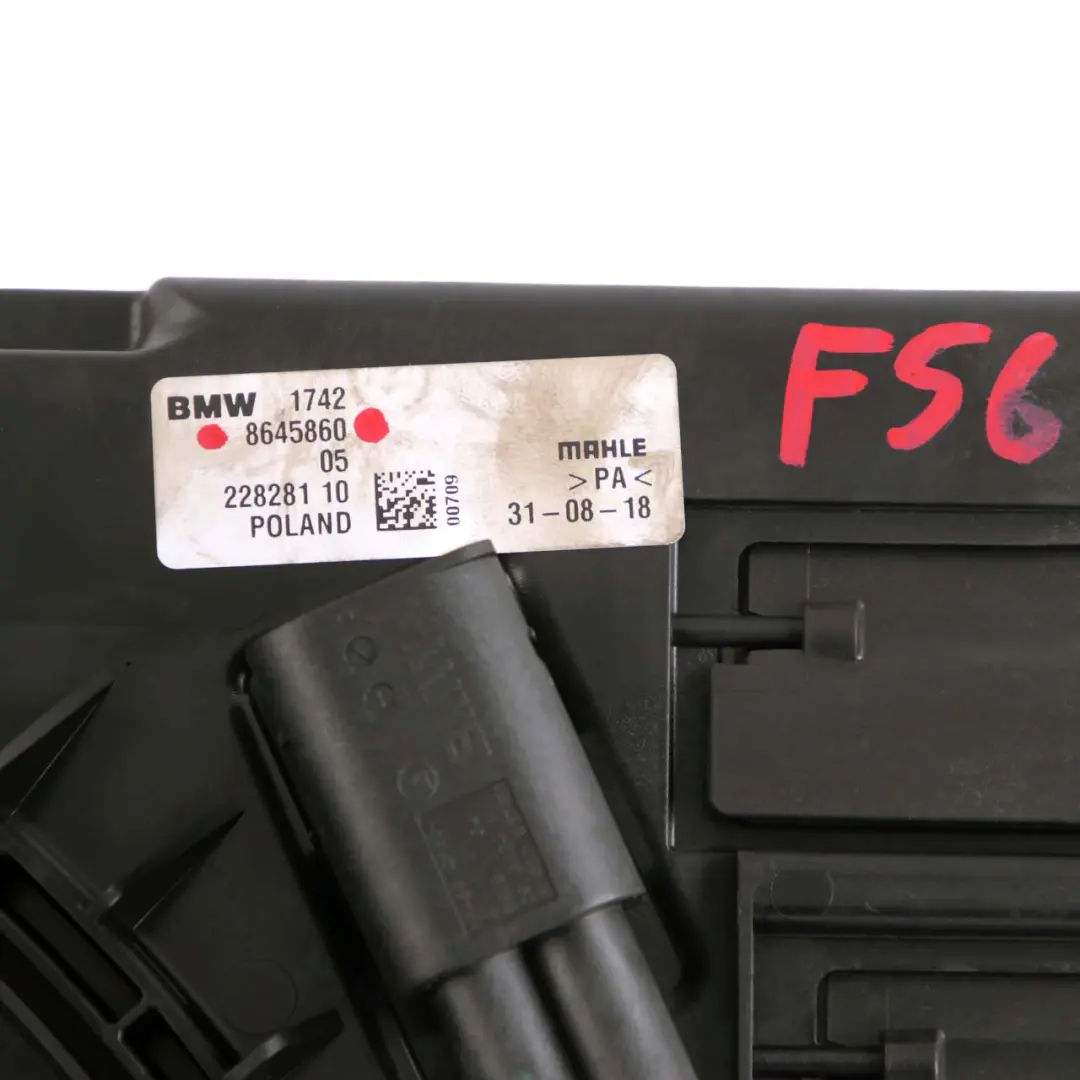 B38 Motor Kühlung Komplett Kühler Paket Lüfter für Mini Cooper One F55 F56 mit Teilenummer 8645860 Mini Cooper One F55 F56 B38 Motor Kühlung Komplett Kühler Paket Lüfter - SKU 8645860 - Teilenummer 8645860