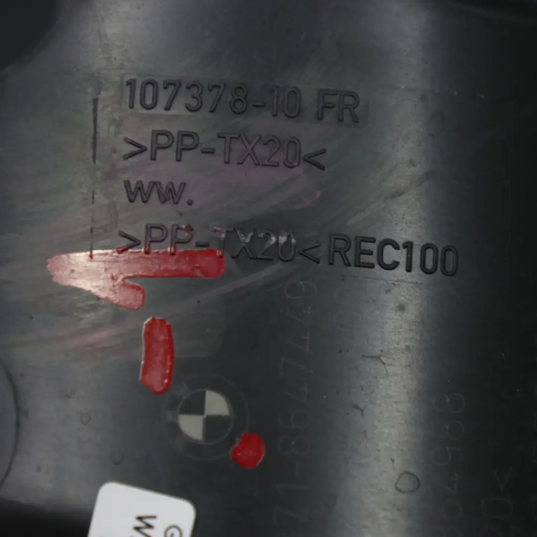  Silencieux BMW F20 F21 F30 F31 LCI B38 Boîtier de filtre à air essence - SKU 8647449-1 - Numéro de pièce 8647449