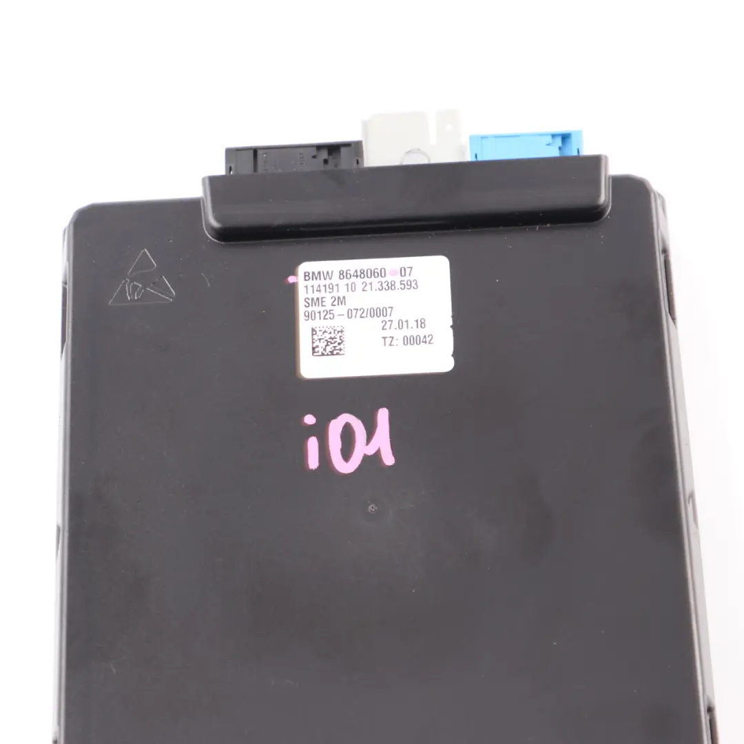 94Ah Battery Management Electronic Control Unit Module to BMW i3 I01 with Part number 8648060 BMW i3 I01 94Ah Battery Management Electronic Control Unit Module - SKU 8648060 - Part number 8648060