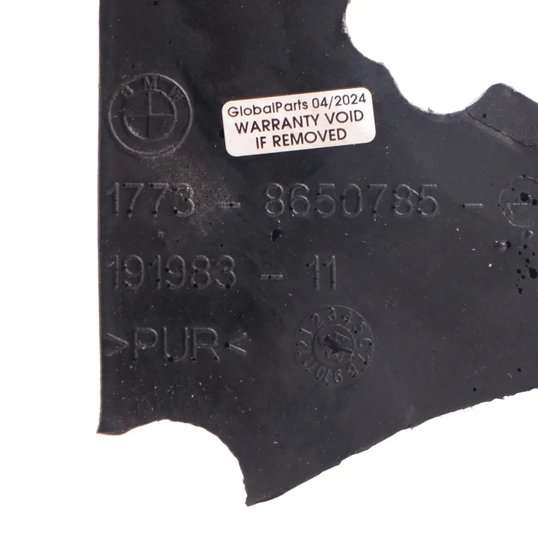 BMW F45 Mini F60 B38X Gearbox Transmission Acoustic Plate Cover Panel - SKU 8650785 - Part number 8650785