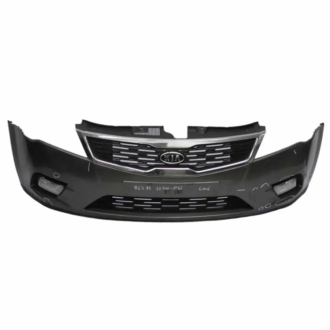 Kia Ceed Mk1 Front Bumper Trim Cover Panel Phoenix Silver Metallic - T4W - SKU 86511 1H500-PSI - Part number 86511 1H500