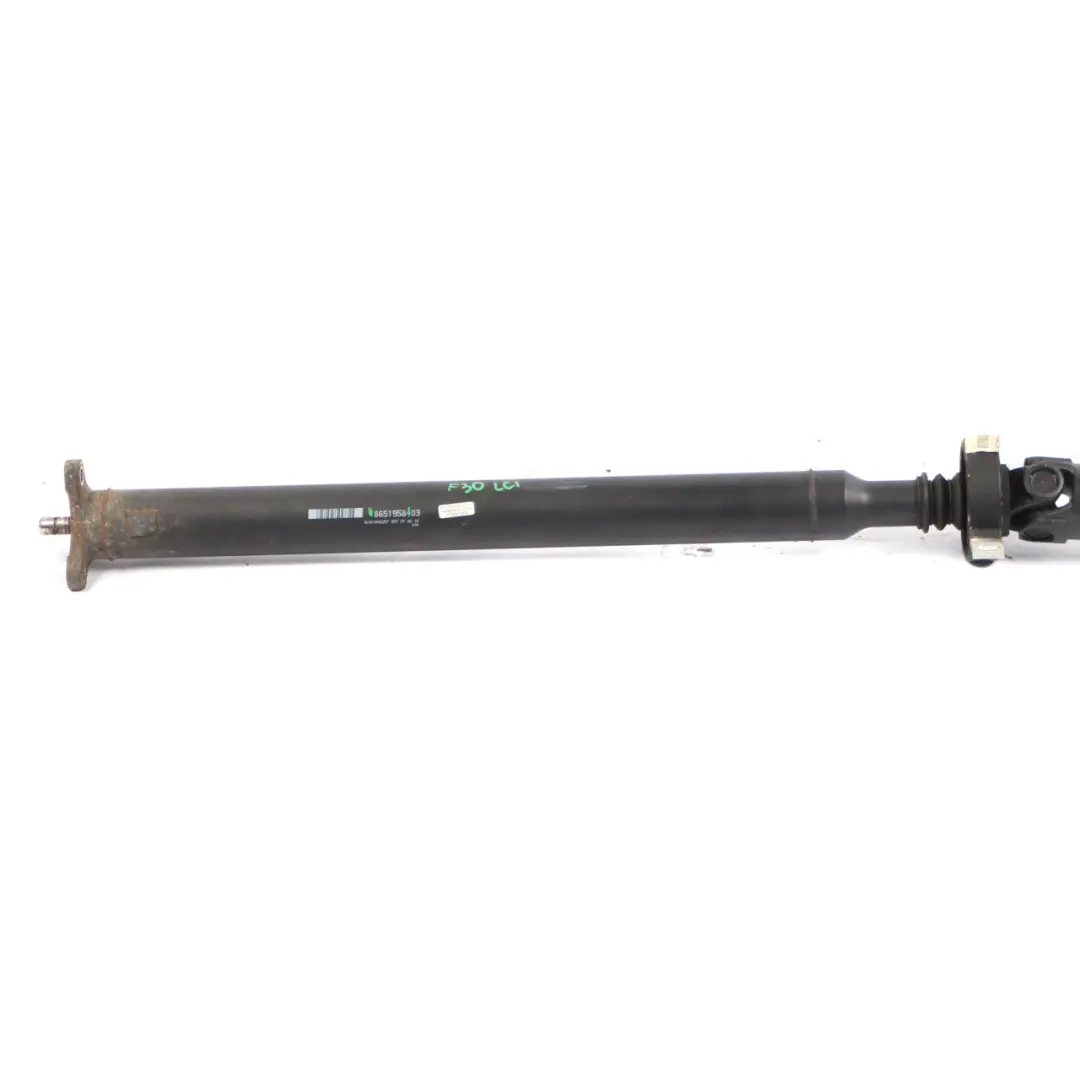 Propshaft BMW F30 F31 LCI 318i B38 Manual Transmission Prop Drive Shaft to with Part number 8651958 Propshaft BMW F30 F31 LCI 318i B38 Manual Transmission Prop Drive Shaft - SKU 8651958 - Part number 8651958