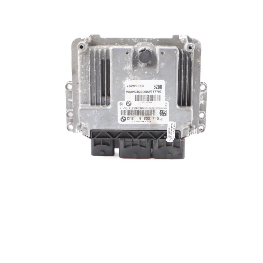122HP Engine Control Unit ECU DME to Mini Cooper R60 R61 N16 with Part number 8652745 Mini Cooper R60 R61 N16 122HP Engine Control Unit ECU DME - SKU 8652745 - Part number 8652745