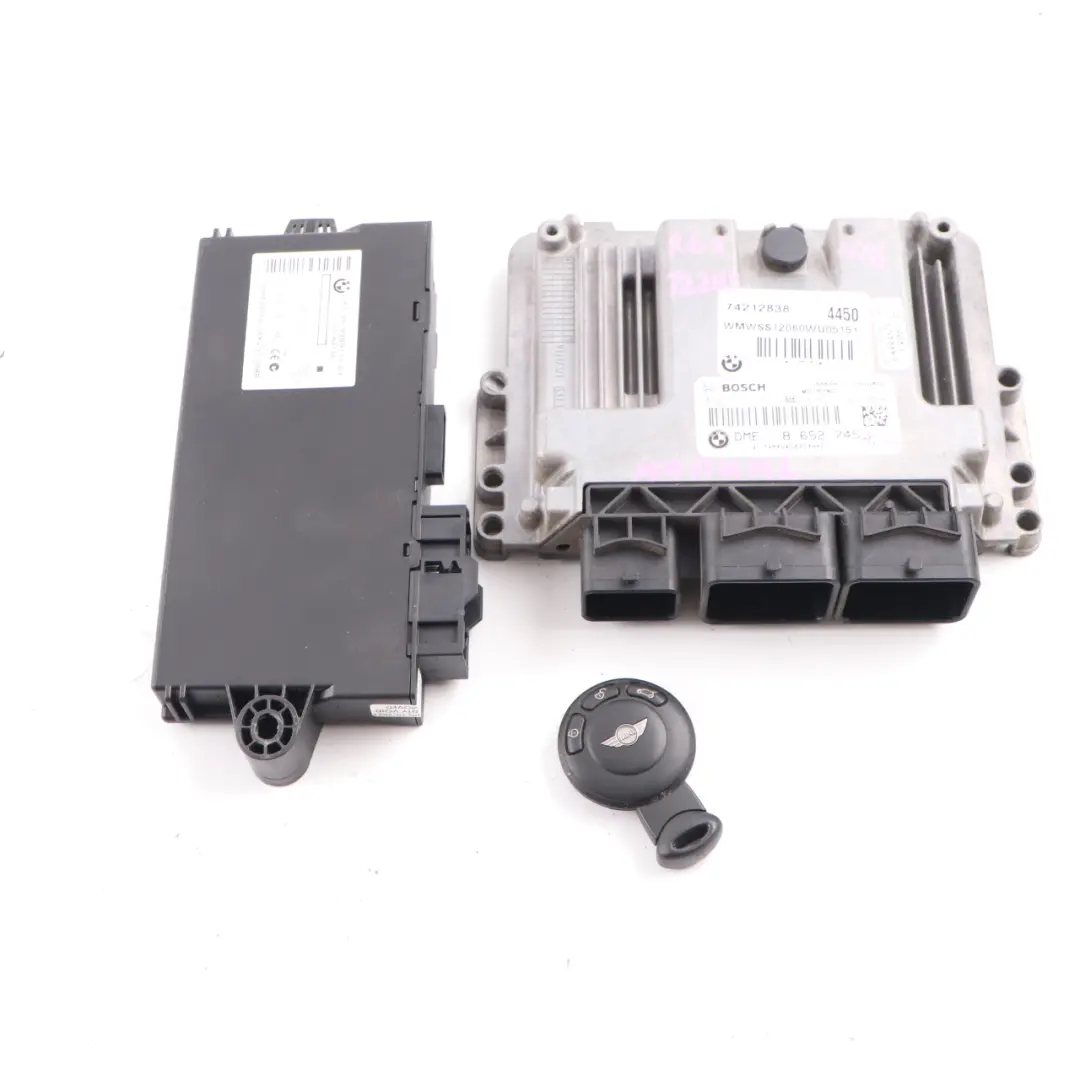 122HP Engine Control Unit ECU DME CAS3 Key to Mini Cooper R60 R61 N16 with Part number 8652745 Mini Cooper R60 R61 N16 122HP Engine Control Unit ECU DME CAS3 Key - SKU 8652745-2 - Part number 8652745