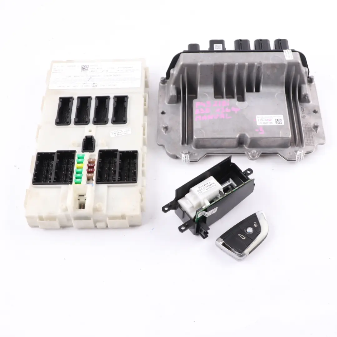 136HP B38 Engine ECU Kit Unit DME BDC Key Lock Manual to BMW F45 218i with Part number 8654460 BMW F45 218i 136HP B38 Engine ECU Kit Unit DME BDC Key Lock Manual - SKU 8654460-3 - Part number 8654460