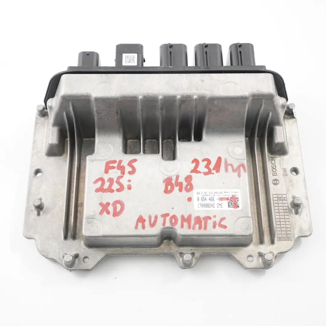 BMW F45 225i 231HP B48 Engine ECU Kit Unit DME BDC Key Automatic - SKU 8654466-1 - Part number 8654466