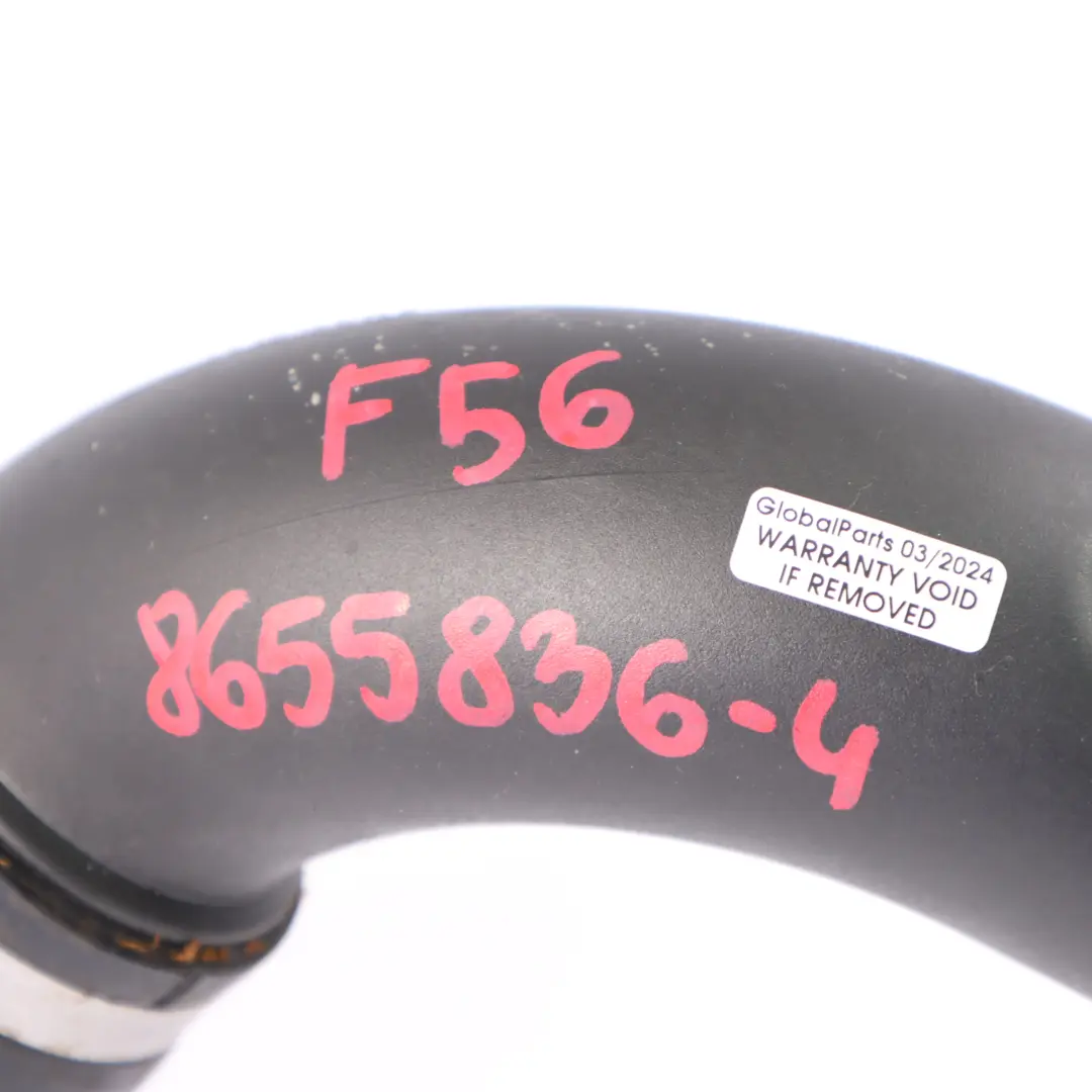 Mini F55 F56 F57 F60 Manguera Admisión Aire Turbocompresor Gasolina - SKU 8655836 - Número de pieza 8655836