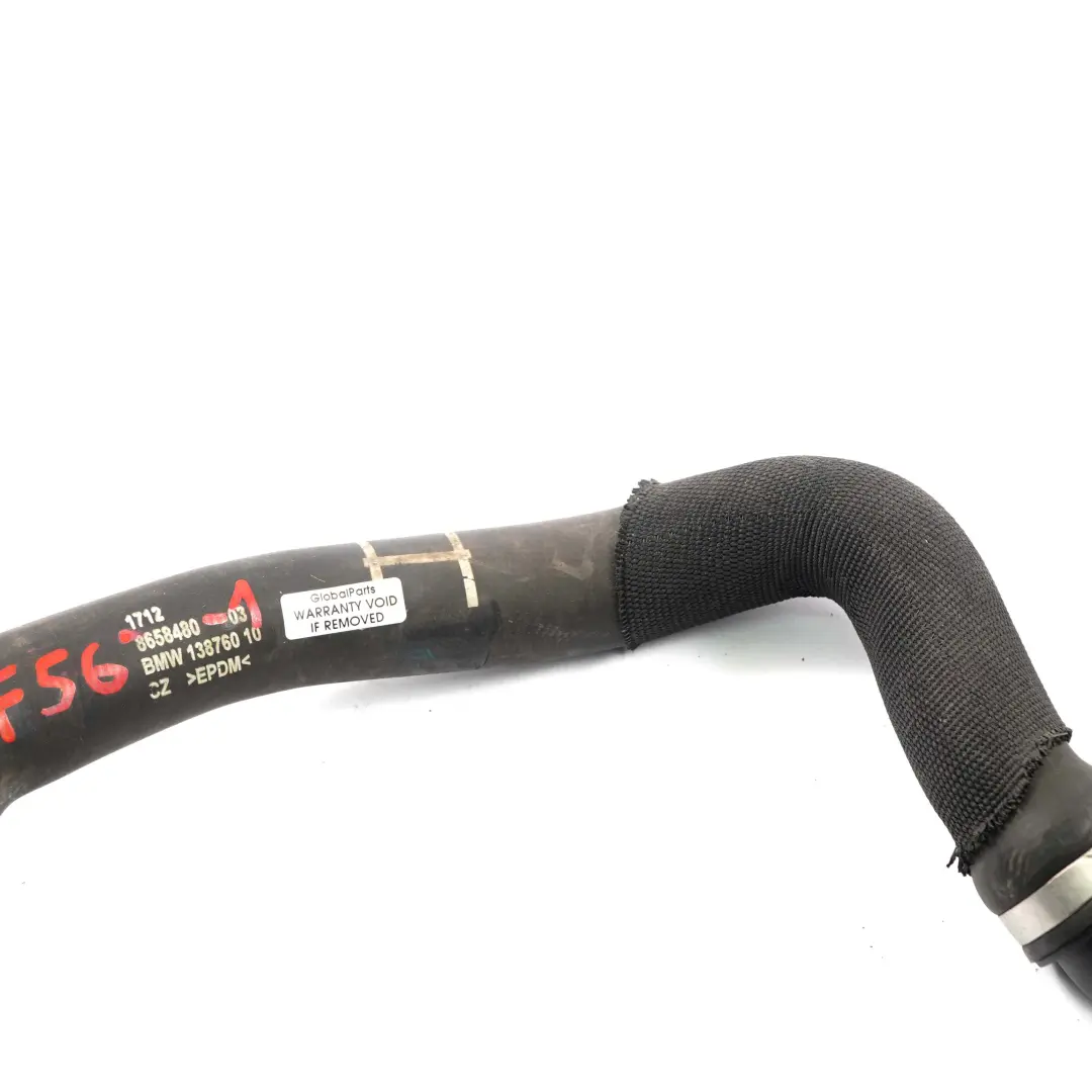 Przewód Chłodzenia Wody Chłodnicy do Mini F55 F56 o numerze 8658480 Mini F55 F56 Przewód Chłodzenia Wody Chłodnicy - SKU 8658480-1 - Numer Części 8658480