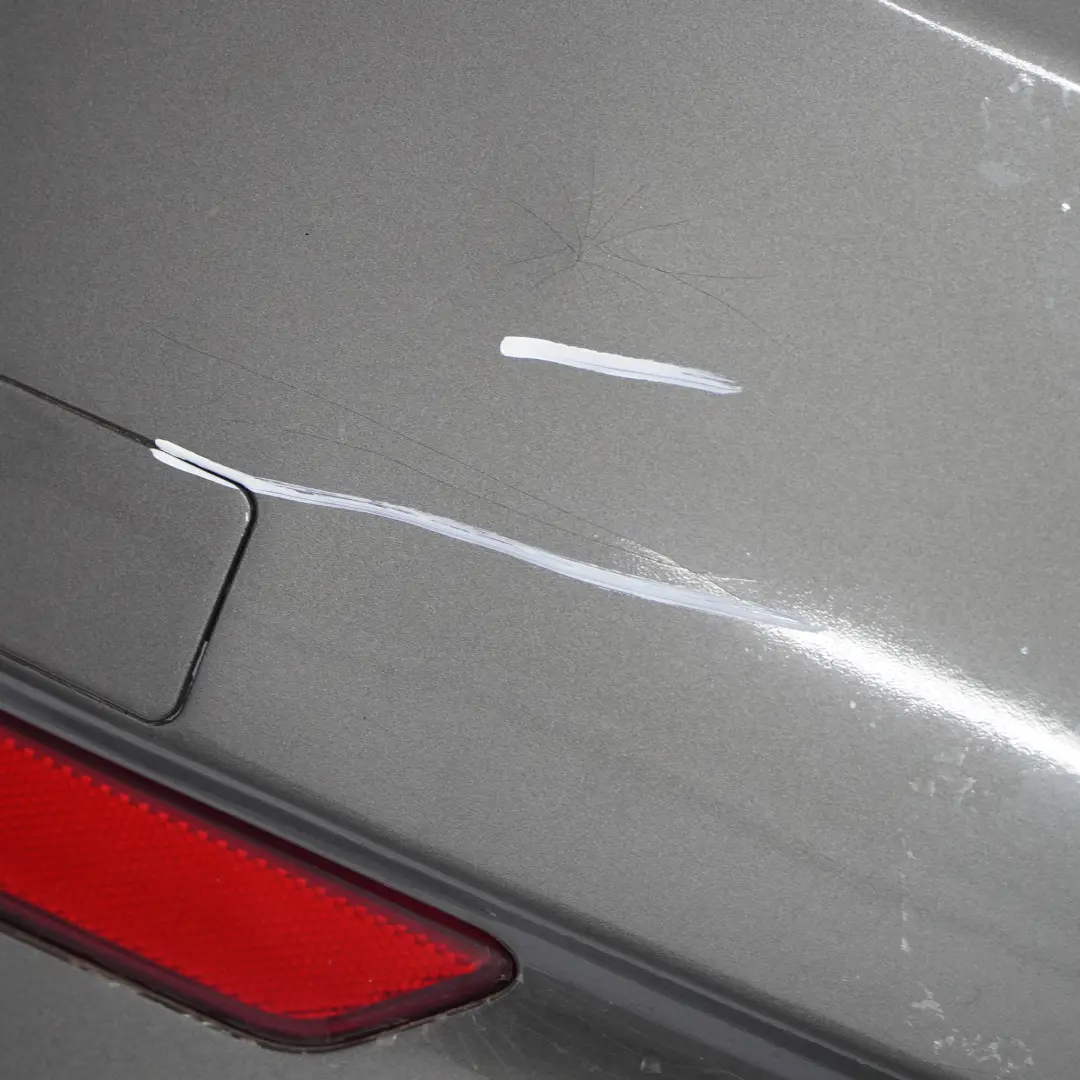 Kia Ceed Mk1 Rear Bumper Trim Cover Panel Phoenix Silver Metallic - T4W - SKU 86611 1H500-PSI - Part number 86611 1H500
