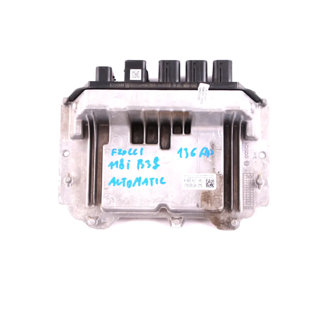 B38 136HP Engine ECU Kit DME + FEM + Keys Automatic to BMW F20 LCI 118i with Part number 8662411 BMW F20 LCI 118i B38 136HP Engine ECU Kit DME + FEM + Keys Automatic - SKU 8662411-1 - Part number 8662411