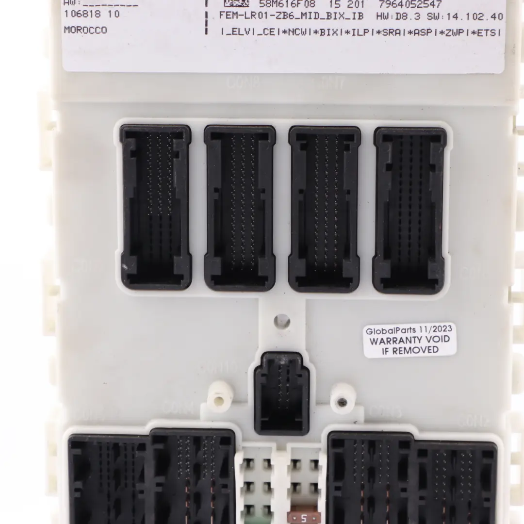 B38 136HP Engine ECU Kit DME + FEM + Key Automatic to BMW F20 LCI 118i with Part number 8662411 BMW F20 LCI 118i B38 136HP Engine ECU Kit DME + FEM + Key Automatic - SKU 8662411-2 - Part number 8662411