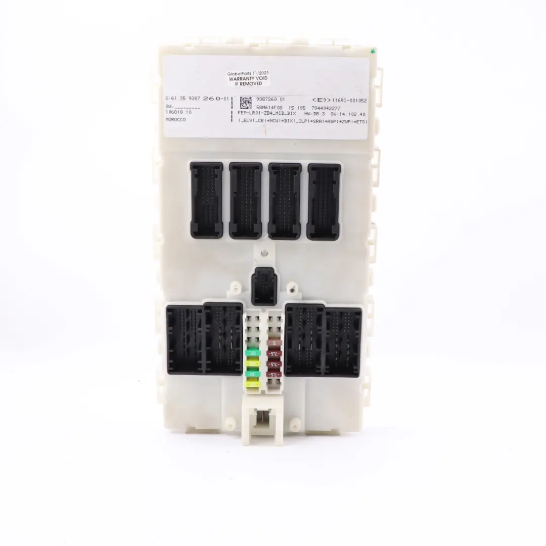 BMW F20 LCI 118i B38 136HP Engine ECU Kit DME + FEM + Keys Automatic - SKU 8662411-3 - Part number 8662411