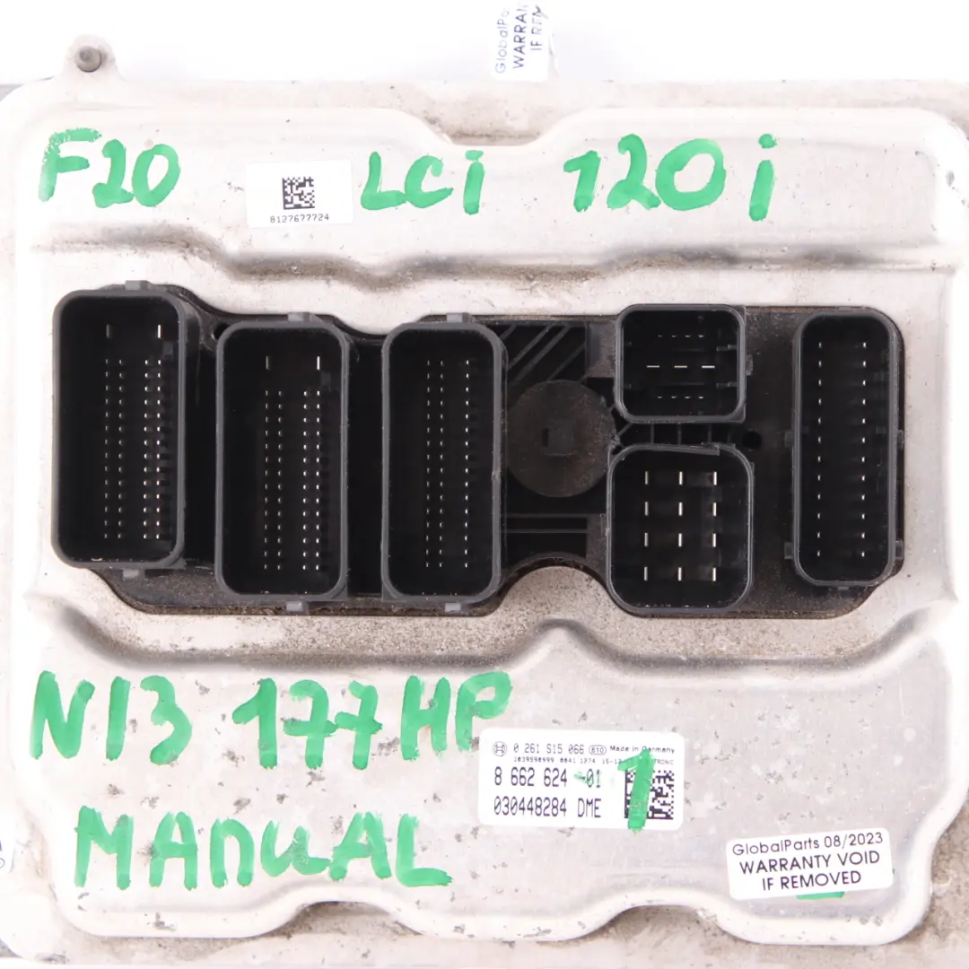 177HP Engine ECU KIT DME + FEM + Keys + Lock to BMW F20 F30 120i 320i N13 with Part number 8662624 BMW F20 F30 120i 320i N13 177HP Engine ECU KIT DME + FEM + Keys + Lock - SKU 8662624-1 - Part number 8662624