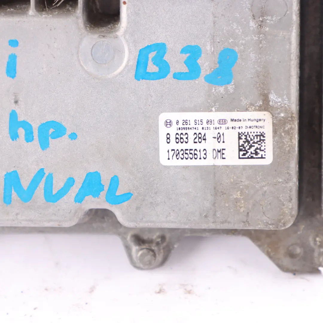 B38 136HP ECU Kit DME 136HP Key Lock FEM to BMW F20 LCI 118i F30 LCI 318i with Part number 8663284 BMW F20 LCI 118i F30 LCI 318i B38 136HP ECU Kit DME 136HP Key Lock FEM - SKU 8663284-2 - Part number 8663284