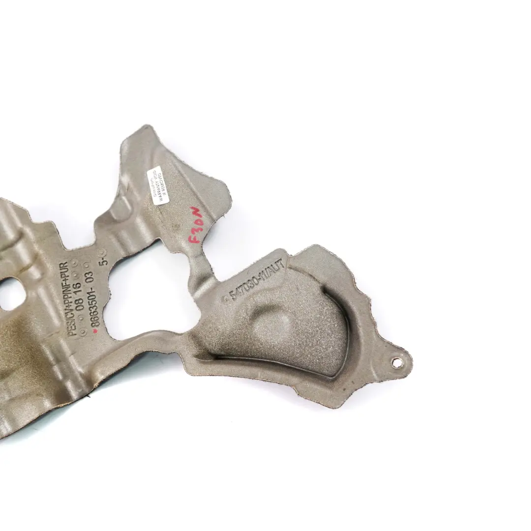 BMW F20 F21 F22 F30 F32 LCI B48 Rear Engine Acoustic Cover Insulation - SKU 8663501 - Part number 8663501
