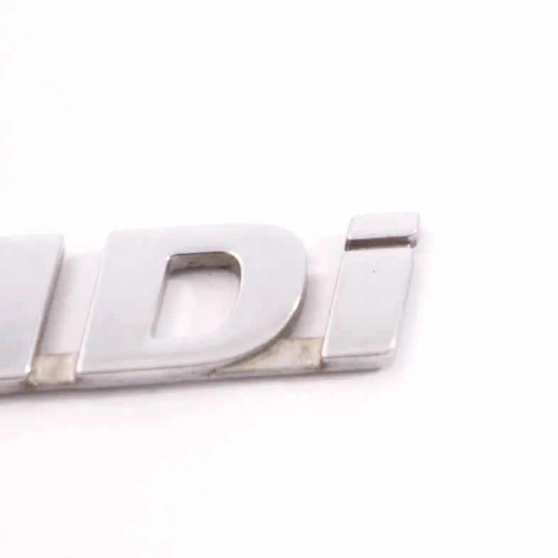 Peugeot 307 HDI Emblème coffre arrière Badge hayon Logo adhésif chromé - SKU 8663ZE - Numéro de pièce 8663ZE