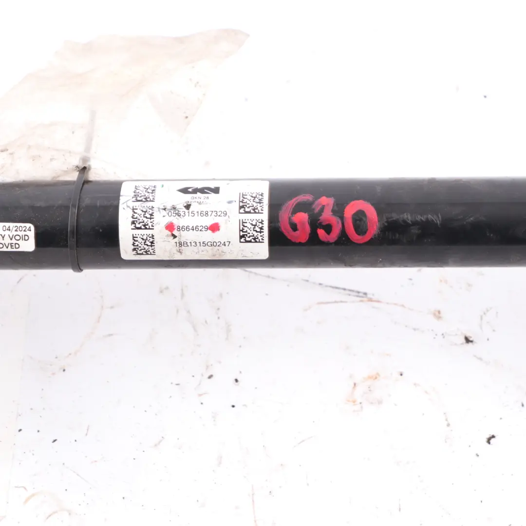  Antriebswelle BMW G30 G31 Diesel B57 Hinterachse Abtriebswelle Links - SKU 8664629 - Teilenummer 8664629