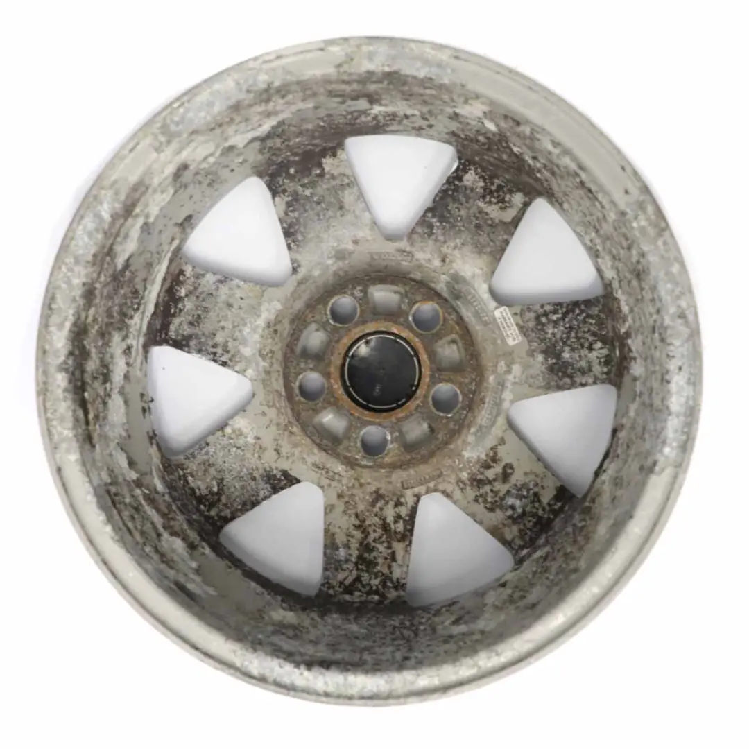 Cerchio in lega argento 16" ET:52,5 6,5J 7 Raggi per Volvo C30 S40 V50 con numero di parte 8665466 Volvo C30 S40 V50 Cerchio in lega argento 16" ET:52,5 6,5J 7 Raggi - SKU 8665466-1 - Numero di parte 8665466