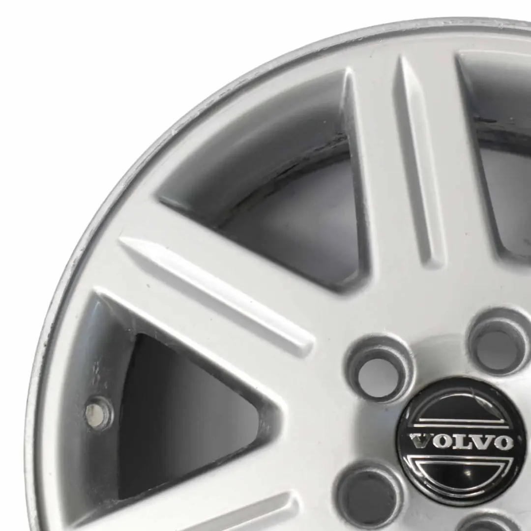 Volvo C30 S40 V50 Cerchio in lega argento 16" ET:52,5 6,5J 7 Raggi - SKU 8665466-1 - Numero di parte 8665466