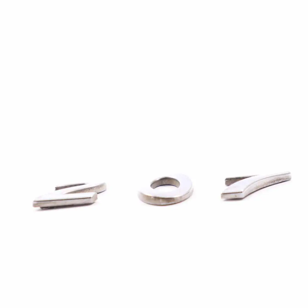 Peugeot 207 Kofferraum Emblem Heck Heckklappe Abzeichen Logo aufgeklebt - SKU 8665PV - Teilenummer 8665PV