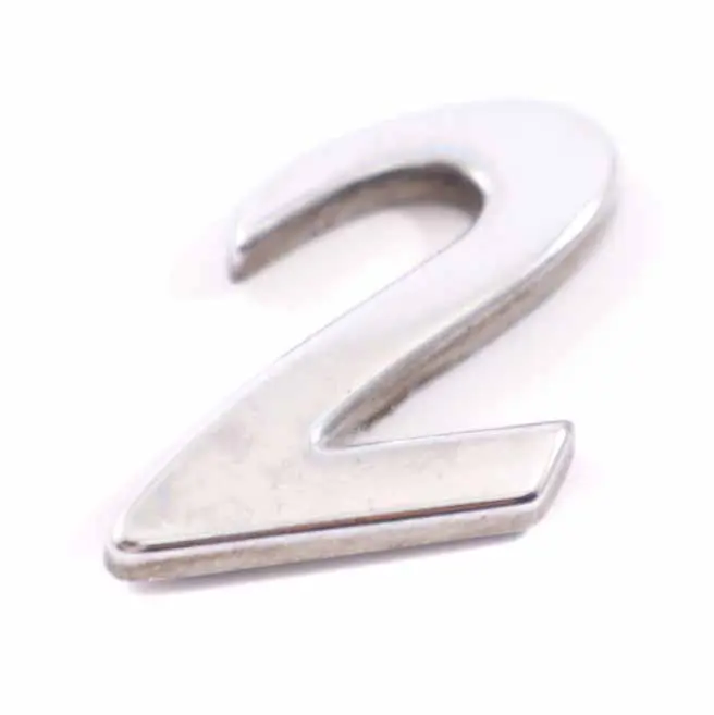 Peugeot 207 Emblème de coffre arrière hayon Badge Logo Lettering Adhered - SKU 8665PV - Numéro de pièce 8665PV