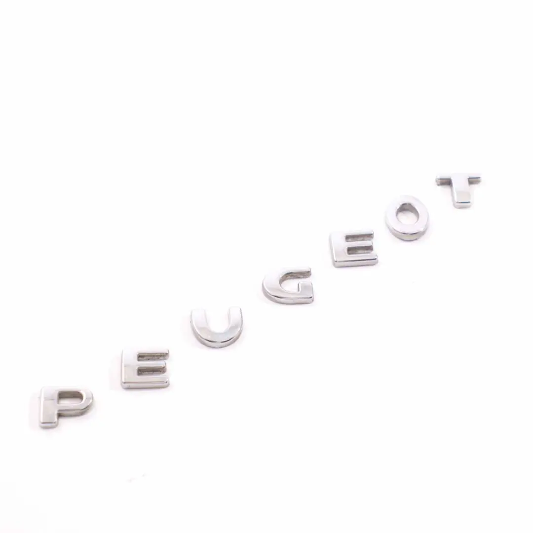 Kofferraum Emblem Heckklappe Abzeichen Logo Schriftzug aufgeklebt für Peugeot 207 mit Teilenummer 8665PW Peugeot 207 Kofferraum Emblem Heckklappe Abzeichen Logo Schriftzug aufgeklebt - SKU 8665PW - Teilenummer 8665PW