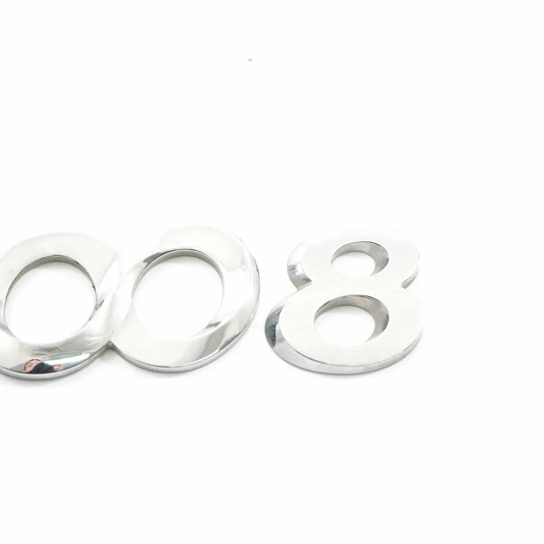 Trunk Emblem Peugeot 3008 Rear Boot Tailgate Adhered Lettering Emblem to with Part number 8666 71 Trunk Emblem Peugeot 3008 Rear Boot Tailgate Adhered Lettering Emblem - SKU 8666 71 - Part number 8666 71