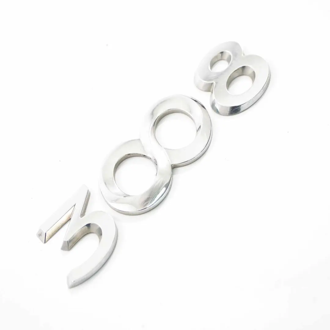 Emblema Maletero Peugeot 3008 Portón Trasero Adherido Lettering Emblema para con número de pieza 8666 71 Emblema Maletero Peugeot 3008 Portón Trasero Adherido Lettering Emblema - SKU 8666 71 - Número de pieza 8666 71