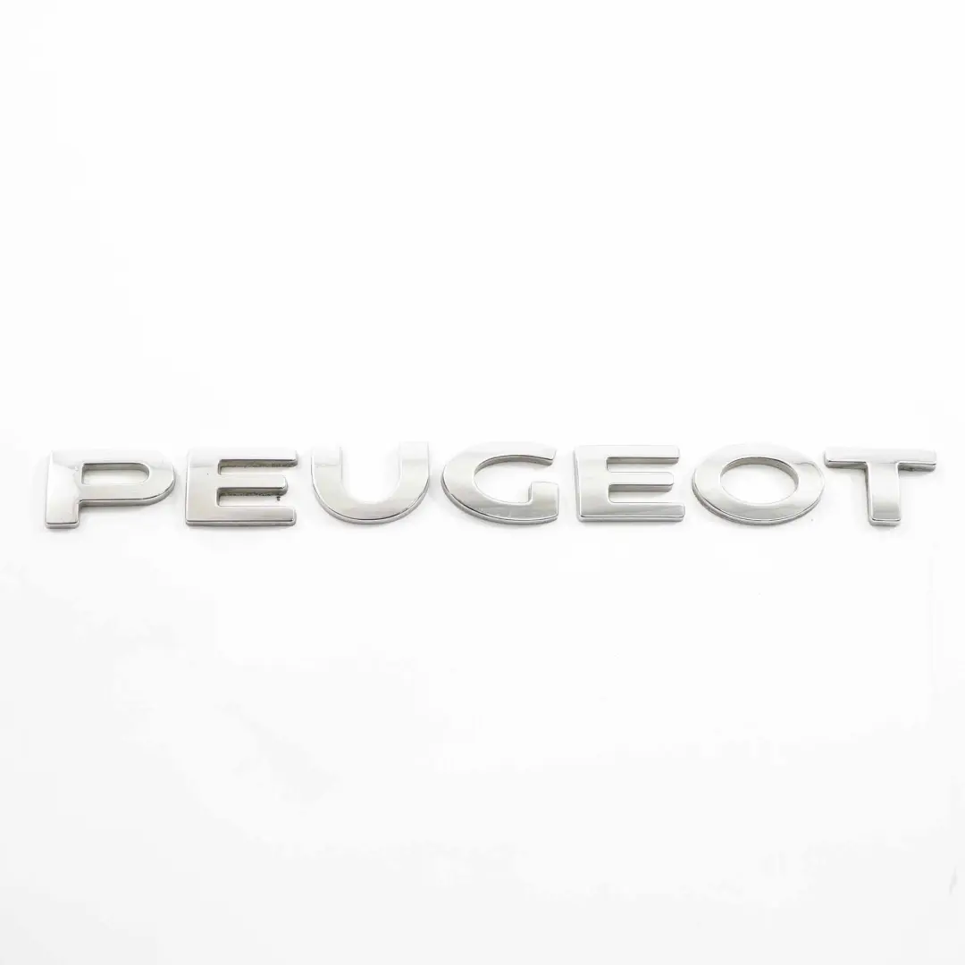  Trunk Emblem Lettering Peugeot 3008 Rear Boot Tailgate Adhered Emblem - SKU 8666 72 - Part number 8666 72